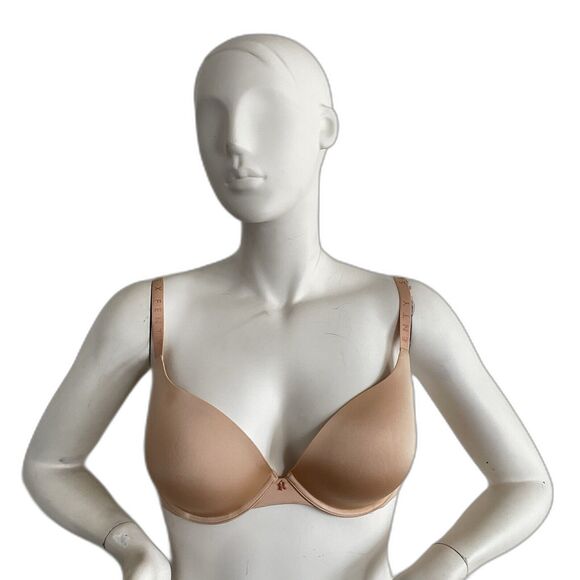 Savage X Fenty Bra 38D Nude Microfiber Push-up Cage Back Contemporary - Picture 2 of 10